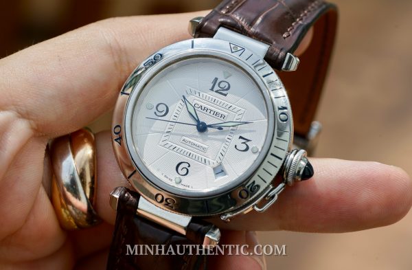 Cartier Pasha Automatic 2378 Steel - Hình ảnh 18