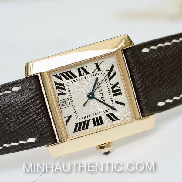 Cartier Tank Francaise Large Automatic 18k Gold W5000156