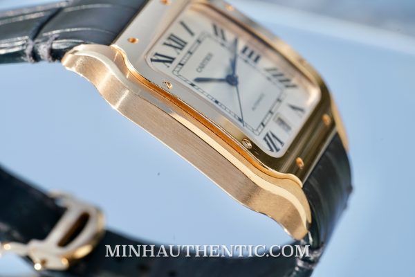 Cartier Santos Large 18k Rose Gold WSSA0019 - Hình ảnh 9