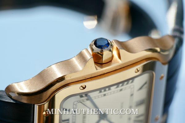 Cartier Santos Large 18k Rose Gold WSSA0019 - Hình ảnh 3