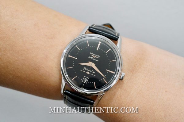 Longines Flagship Heritage Automatic Black 38.5mm L4.795.4.58.0