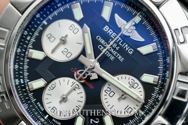 Breitling Chronomat B01 41mm Black AB0140 Dial