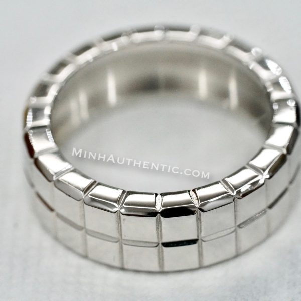 Chopard Ice Cube 2-band 18k White Gold Ring