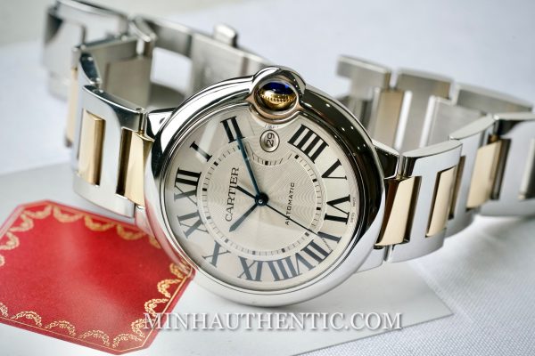 Cartier Ballon 42mm 18k Gold/Steel W69009Z3