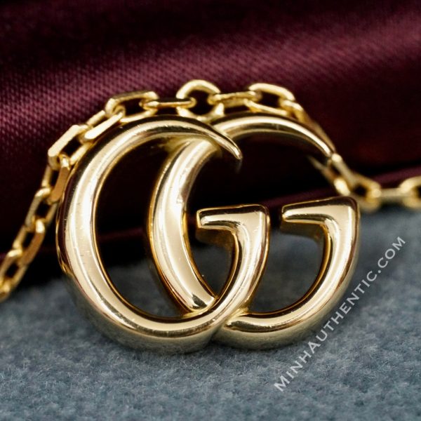 Gucci Marmont GG Running Charm Bracelet 18k Gold