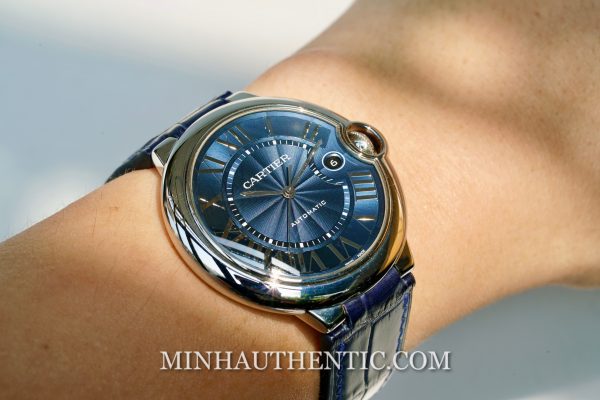 Cartier Ballon Bleu 42mm Blue WSBB0027