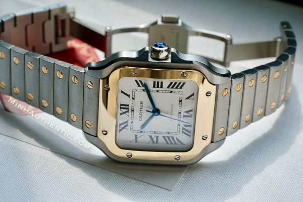 Cartier Santos Medium 18k Gold/Steel W2SA0016