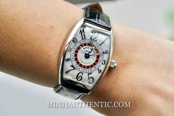 Franck Muller Cintree Curvex 18k White Gold 5850 VEGAS