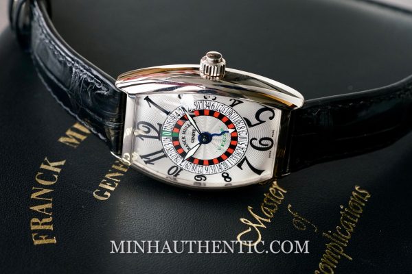 Franck Muller Cintree Curvex 18k White Gold 5850 VEGAS