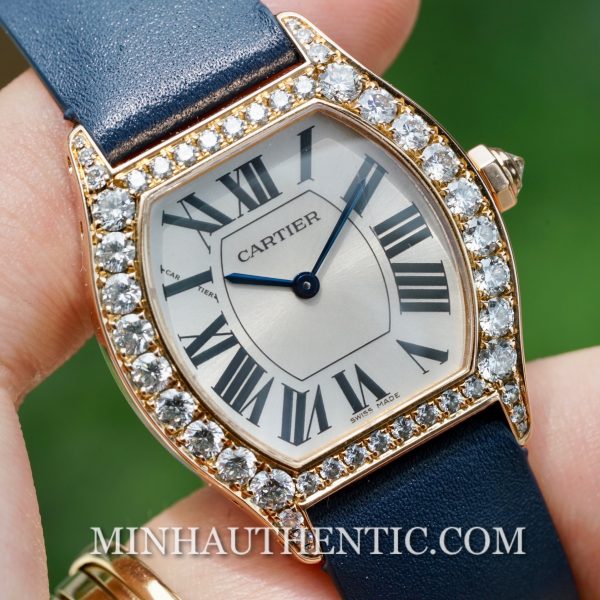 Cartier Tortue Diamond 18k Rose Gold WA507031
