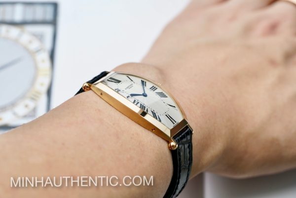 Cartier Tonneau CPCP 18k Rose Gold 2458B