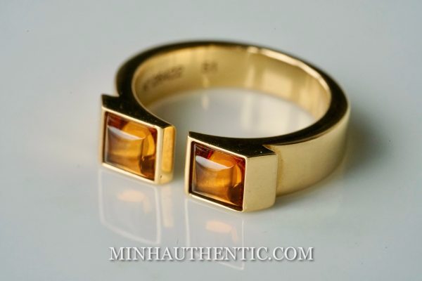 Omega My Choice 18k Yellow gold ring