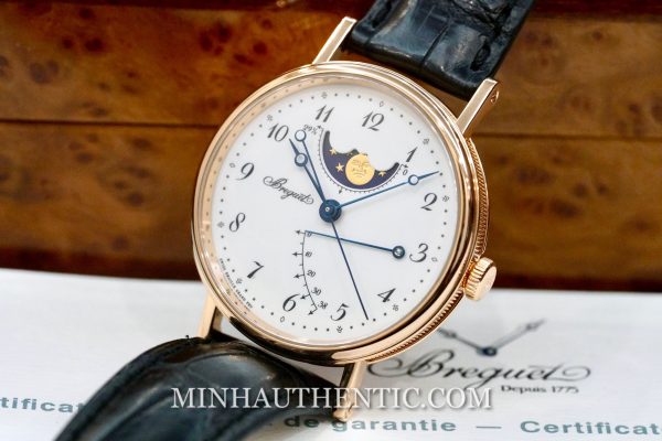 Breguet Classique Moonphase Power Reserve 18k Rose Gold 8787BR/29/986