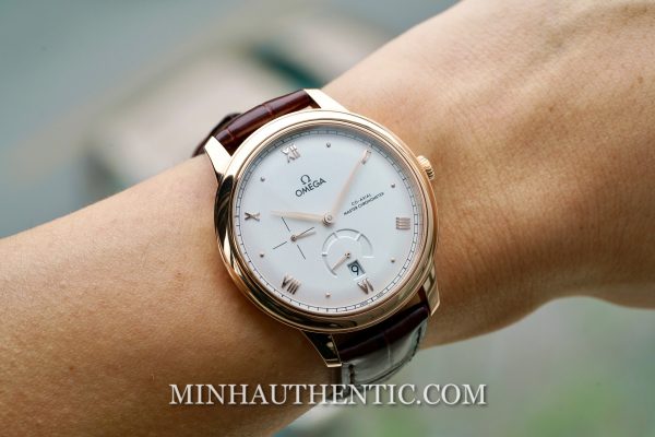 Đồng hồ nam Omega De Ville Prestige Power Reserve Sedna Gold 434.53.41.21.02.001