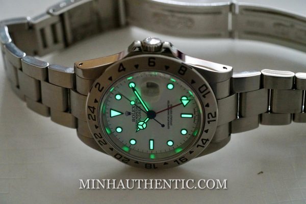 Rolex Explorer II Polar 16570 lume