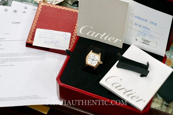 Cartier roadster 18k gold fullset