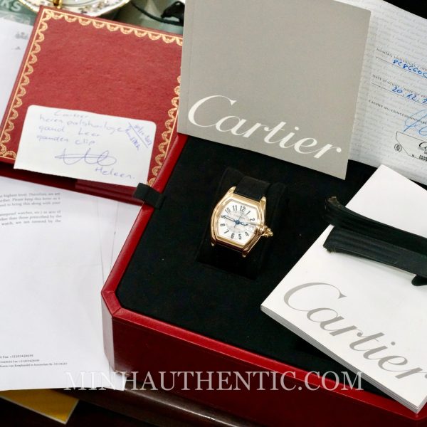 Cartier roadster 18k gold fullset