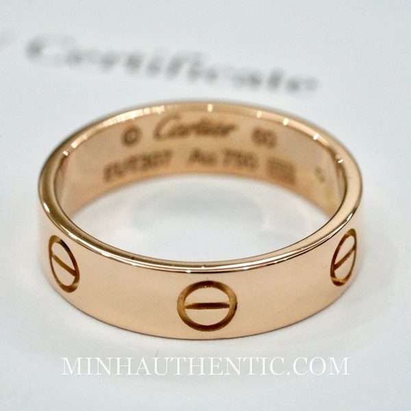 Cartier Love ring Rose gold