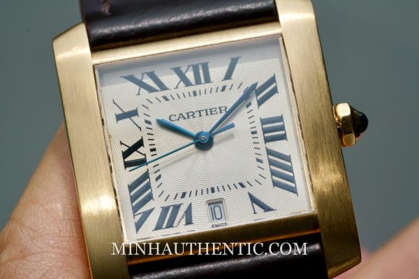 Cartier Tank Francaise Large Automatic 18k Gold 1840 W5000156