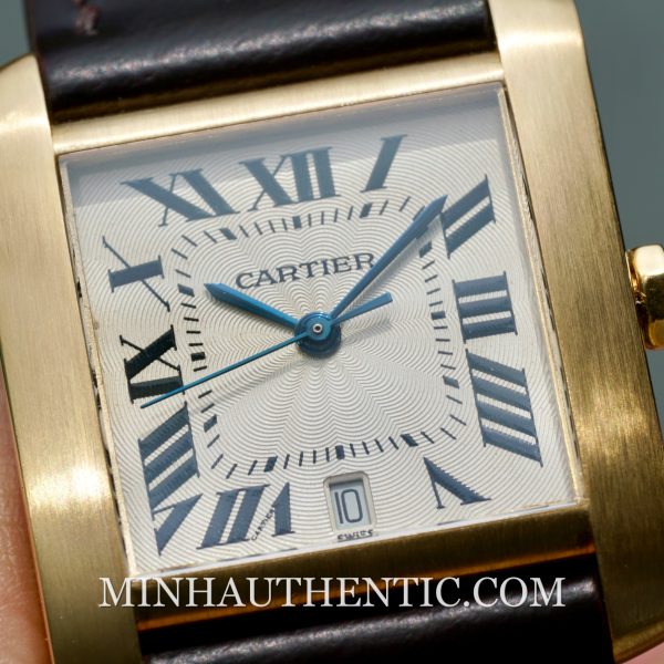 Cartier Tank Francaise Large Automatic 18k Gold 1840 W5000156