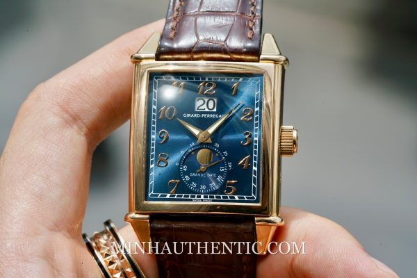 Girard Perregaux Vintage 1945 Rose Gold Grande Date Moonphase 25800