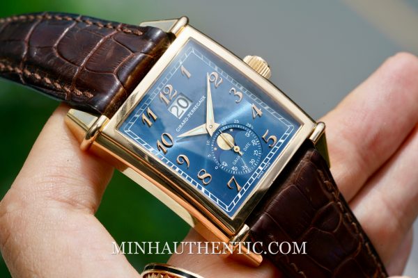 Girard Perregaux Vintage 1945 Rose Gold Grande Date Moonphase 25800