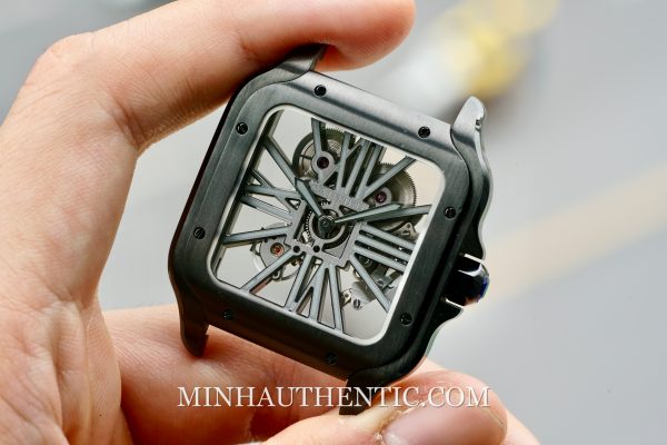 Cartier Santos Skeleton ADLC “Noctambule” WHSA0009