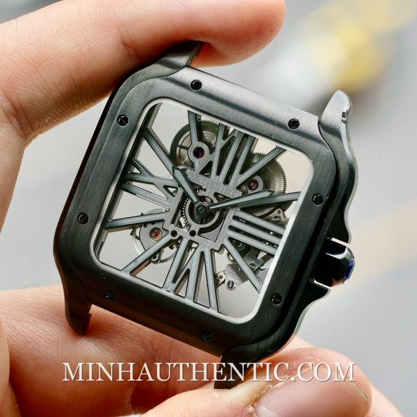 Cartier Santos Skeleton ADLC “Noctambule” WHSA0009