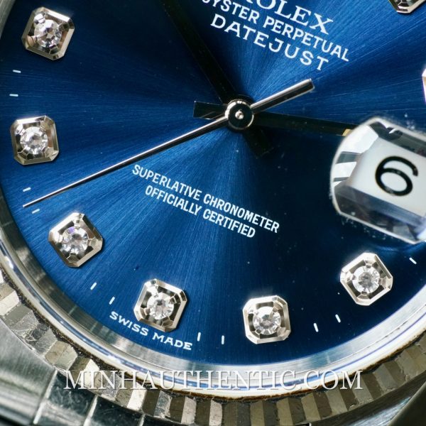 Rolex Datejust Blue Diamond 16234