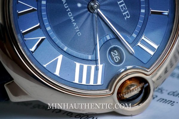 Cartier Ballon Bleu 42mm Blue Rose gold 42mm WGBB0036