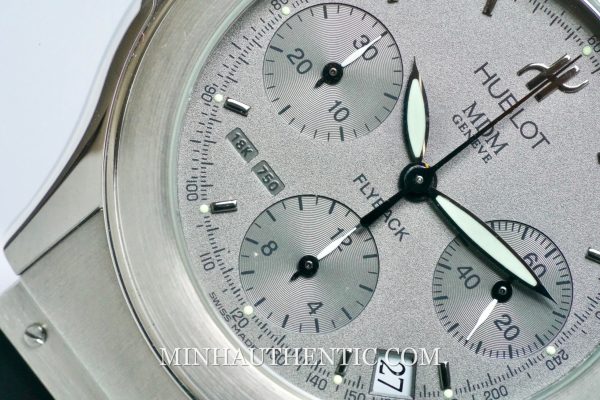 Hublot MDM Flyback Chronograph 18k White Gold 1810.4 Limited Edition