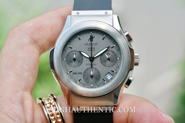 Hublot MDM Flyback Chronograph 18k White Gold 1810.4 Limited Edition