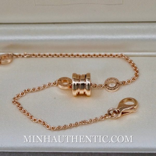 bvlgari B.zero1 Mini rose gold bracelet