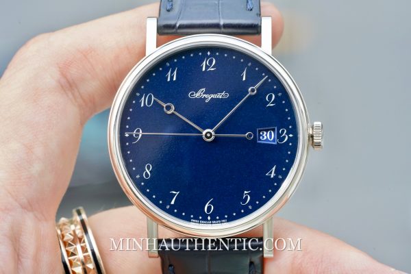 Breguet Classique Blue “Grand Feu” Enamel White Gold 5177BB/2Y/9V6