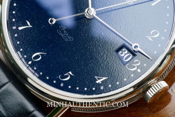 Breguet Classique Blue “Grand Feu” Enamel White Gold 5177BB/2Y/9V6