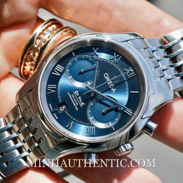 Omega Hour Vision Chronograph Blue 431.10.42.51.03.001