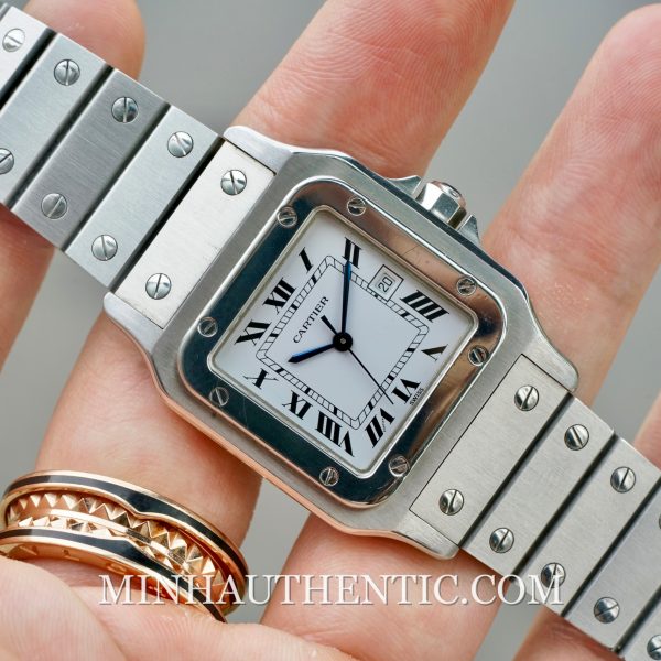 Cartier Santos Carree Automatic Steel 2960