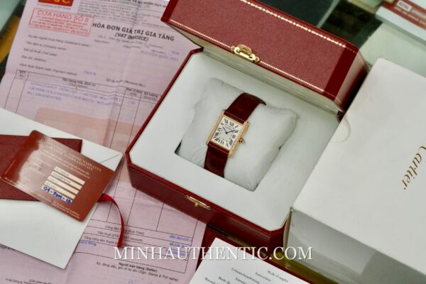 Cartier Tank Louis Large Diamond Rose Gold WJTA0014