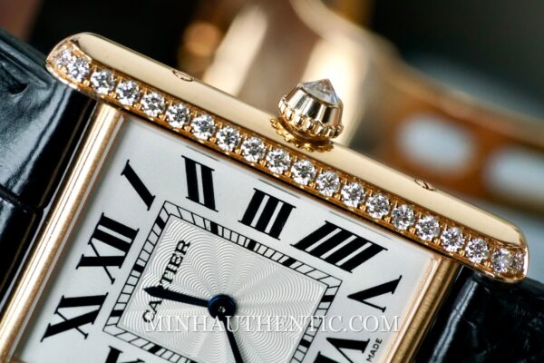 Cartier Tank Louis Large Diamond Rose Gold WJTA0014