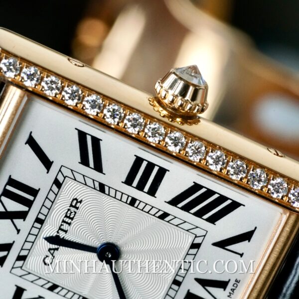 Cartier Tank Louis Large Diamond Rose Gold WJTA0014