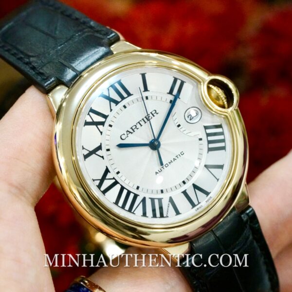 Cartier Ballon Bleu 42mm 18k Yellow gold W6900551 (2998)