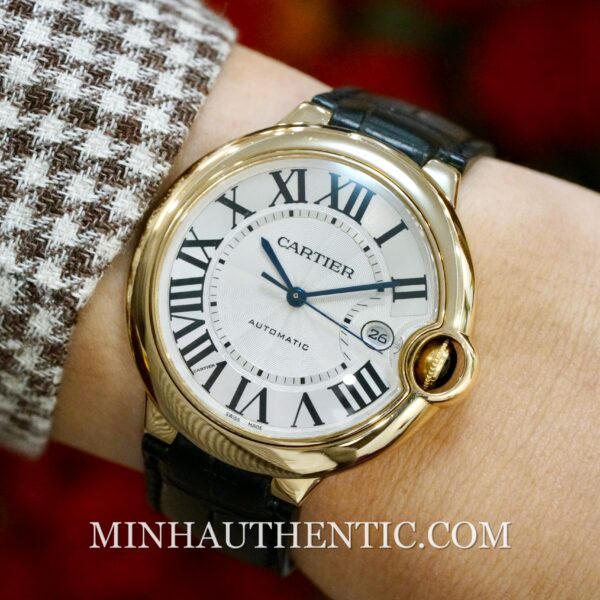 Cartier Ballon Bleu 42mm 18k Yellow gold W6900551 (2998)