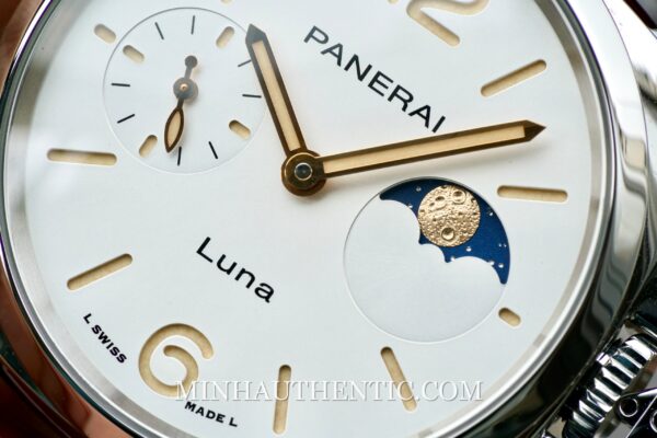 Panerai Luminor Due Luna Automatic 38mm PAM01180 - Hình ảnh 6