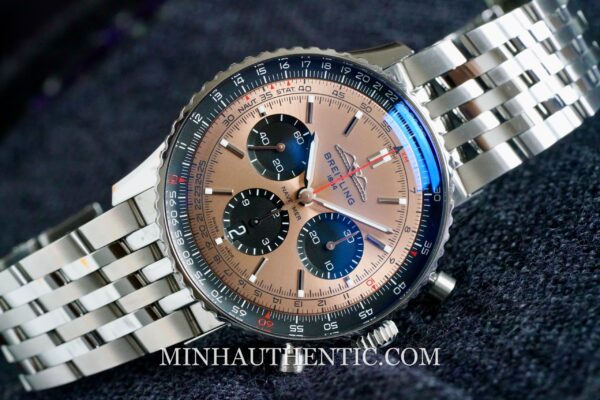 Breitling Navitimer B01 43 Salmon AB0138241K1A1