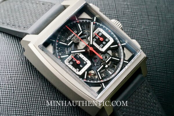 Tag Heuer Monaco Chronograph Skeleton Titanium Heuer 02 CBL2283.FT6236 - Hình ảnh 13