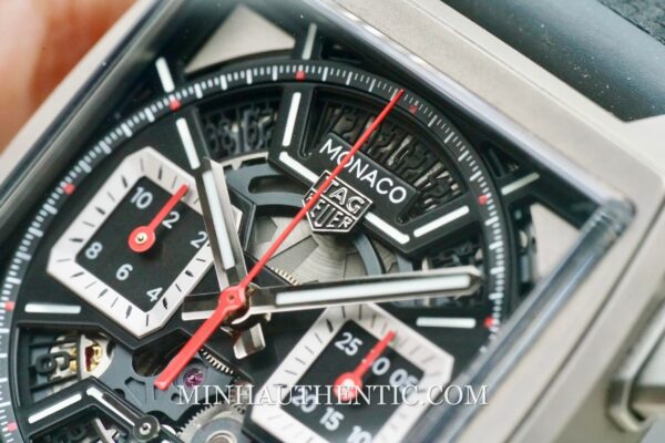 Tag Heuer Monaco Chronograph Skeleton Titanium Heuer 02 CBL2283.FT6236 - Hình ảnh 16