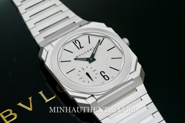 Bvlgari Octo Finissimo Sandblasted Steel 103011 - Hình ảnh 4