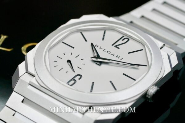 Bvlgari Octo Finissimo Sandblasted Steel 103011 - Hình ảnh 8