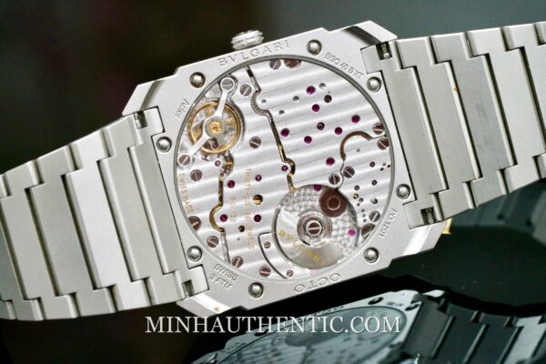 Bvlgari Octo Finissimo Sandblasted Steel 103011 - Hình ảnh 10