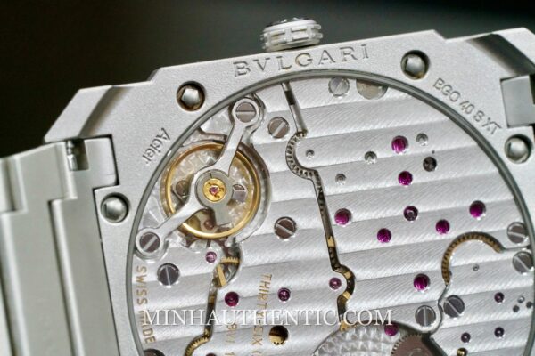 Bvlgari Octo Finissimo Sandblasted Steel 103011 - Hình ảnh 12